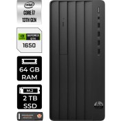 Resim Hp Pro Tower 290 G9 Intel Core I7 13700 64GB 2tb SSD GTX1650/4GB W11P 8T2X1ES Masaüstü Bilgisayar & Per4 USB Bellek 8T2X1ESP449 