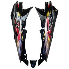 Resim MOTORAN TORRO (BEST) SAĞ SOL SELE ALTI STOP ÜSTÜ TAKIM SİYAH 