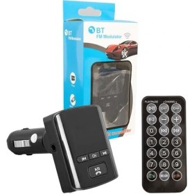 Resim Hello Usb-Sd-Bluetooth-Mp3 Destekli 12-24 Volt Ekranlı Hafızasız Fm Transmitter HL-19682 