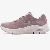 Resim Skechers Arch Fit - Big Appeal Womens Walking Shoes Purple Kadın Yürüyüş Ayakkabısı Mor 