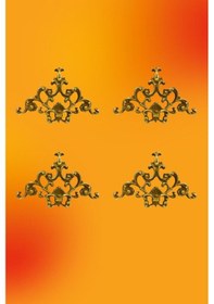 Resim Saray Tavan Motif 27*18 CM 4 Adet 