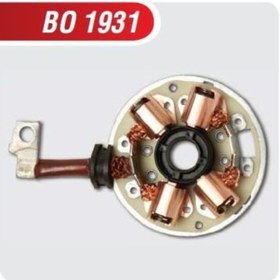 Resim Bo193124v Kömür Yuvası Man Mercedes Volvo Daf Atego Axor 6,4x25x15,4/16,4 Bosh Tipi 