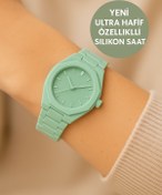 Resim pullmarkt Ultra Hafif - Silikon Malzeme Mat Renkler Unisex Kol Saati 