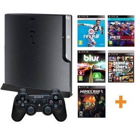 Resim Sony Playstatıon 3 Slım 160gb- 13 Oyunlu- 1 Yıl Garanti 