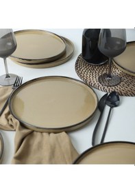 Resim Keramika Vintage Style Stackable Servis Tabağı 27 Cm 6 Adet 21734 