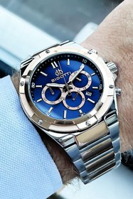 Resim Bigotti Özel Kutulu Orijinal Erkek Kol Saati 5 Atm Su Geçirmez Iki Renk + Bileklik Bme2003c5 