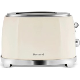 Resim Homend Vintage Breadfast 1527H Ekmek Kızarrtma Makinesi Krem 