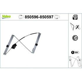 Resim Valeo 850596 Cam Krikosu On Sol 8E0837461B 8E0837461C Uyumlu 