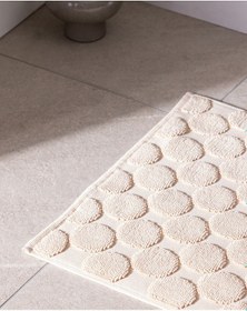 Resim Madame Coco Haroux %100 Pamuk Ayak Havlusu - Bej - 50x70 Cm 8684427204993 Ekru 