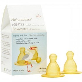 Resim Natursutten Biberon Emziği 2'li Yavaş Akış STD - STD / STD 