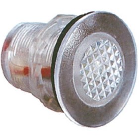 Resim Easterner Merdiven Lambası Mavi Yuvarlak 12 V Led 