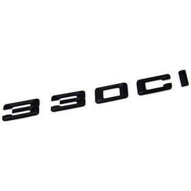 Resim Bmw 330ci Piano Black Bagaj Yazısı İthal Ürün A++ Kalite 