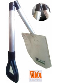 Resim Alüminyum Katlanır Kürek Atex 