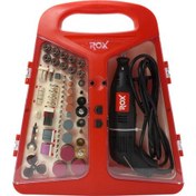 Resim Rox 0074 Mini Taşlama Gravür Makinası Hobi Seti 210 Parça 