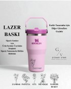 Resim Stanley Kişiselleştirilmiş The IceFlow™ Flip Straw 2.0 Tumbler 0.6L / 20oz Özel İsimli 