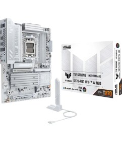Resim Verto Asus Tuf Gamıng B850-PRO Wıfı7 W Neo, 4xddr5, 3x M.2, Hdmı, Dp, Type-C, Wi-Fi 7, Bluetooth V5.4, Am5 Soket Gamıng Anakart 
