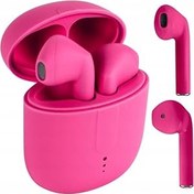 Resim Setty kulaklık, kablosuz Bluetooth 5.0 TWS kablosuz kulaklık, kulak içi kulaklık, stereo kulaklık, kablosuz şarj ve taşınabilir şarj kılıfı, Android/iPhone/Samsung/Huawei için, pembe 