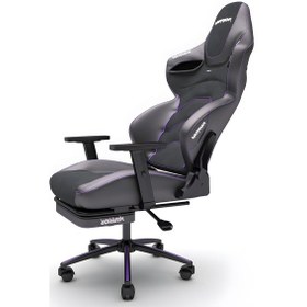 Resim Warrior Kratos Oyuncu Koltuğu - Antrasit - Ayak Uzatmalı Profesyonel Bilgisayar Sandalyesi 