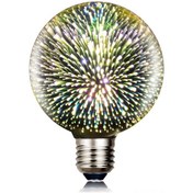 Resim Fosenze E27 Led Renkli Atışlı Top Lambası 4w 500lm Cam Gövde 85-265v 50000 Saat Ömürlü Ce Onaylı 
