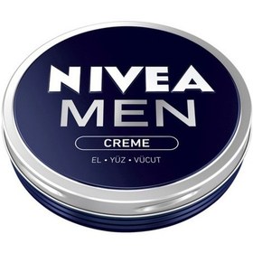 Resim Nivea Men Creme El Yüz Vücut Kremi 3 x 75 ML 