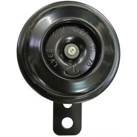 Resim Aubyhe 48v-60v Elektrikli Bisikletler İ&ccedil İn Siyah Metal Klakson, Su Ge&ccedil İrmez Ve Darbe Dayanıklı, 0.2a Gerilimli Universal Uyumlu 