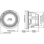Resim Alpine R2-W10D4 Eni Nesil 10 Inç (25 Cm)Çift Ses Bobinli 4 Ohm R-Serisi Subwoofer * 