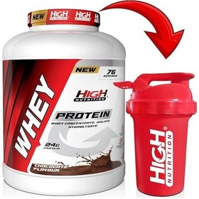 Resim High Nutrition Whey Protein Tozu 2280 G - 24 G Protein - 76 Servis + Shaker 