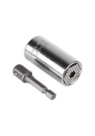 Resim Springsun 7-19mm Otomatik Uyumlu Çelik Çivi Anahtarı Seti - Krom Vanadyum Çelik, 2 Parça Borulu + Bağlantı Kolu , Ev/arıza Onarımı 