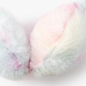 Resim Kız Çocuk Peluş Koruyucu Kulaklık Unicorn Temalı 