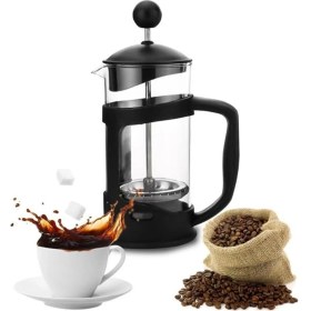 Resim Qussine French Press 350ML Kahve Kupası Süzgeçli PNG-2302 