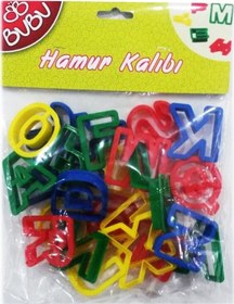 Resim Bu-Bu Oyun Hamuru Kalıbı Harf 26Parça 