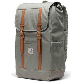 Resim Herschel Retreat Backpack Sırt Çantası 11397 Seagrass/white Stitch 