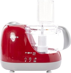 Resim Mu Art Ahşap Prokit 444 Mini Mutfak Robotu, 1 L Hazne, 600 W, Hamur Karıştırma, Kırmızı 