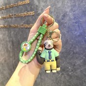 Resim OIMG Yeni Çizgi Film Animasyon Stitch Serisi Yumuşak Kauçuk Anahtarlık Bebek Çantası Kolye Anahtarlık Küçük Hediye (Yurt Dışından) 