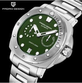 Resim Pagani design Erkek 200M Su Geçirmez Çelik Saat Otomatik Mekanik Saat 41MM Safir Kristal Cam 