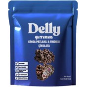 Resim DELLY Çıtırık Kinoa Patlaklı & Fındıklı Çikolata 40g 