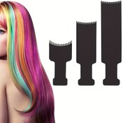 Resim 3 Parça Saç Boyama Vurgulama Tahtası Seti - DIY Salon Kalitesinde Saç Boyası & Stil Araçları Tüm Saç Tipleri İçin 