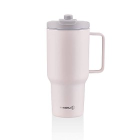 Resim Korkmaz Freedom 1 Litre Pembe Pipetli Bardak Termos A5577-1 
