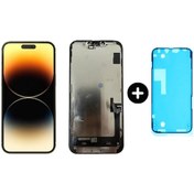 Resim İphone 14 Pro Uyumlu Servis Lcd Dokunmatik Ekran + Toz Bandı 