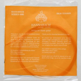Resim Hannabach 600HT Klasik Gitar Teli 