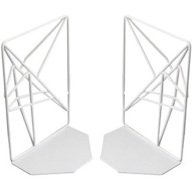 Resim Suntek Kitaplık L Şekilli Demir Sanat Ev Çocuk 2-adet-beyaz 