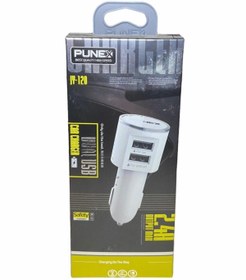 Resim PUNEX 2.4a Çift Girişli Araç Şarj Seti Mıcro 