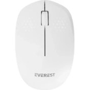 Resim Everest Smw-88 USB Beyaz 2.4ghz Kablosuz Mouse 