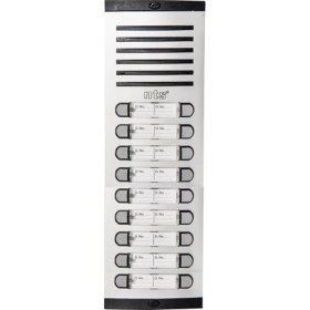 Resim Nts Diafon Sesli Işıklı Fotoselli Çift Sıra 18Lİ Buton 4017-18 