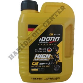 Resim IGONN İGONN 4T 15W40 MOTORSİKLET YAĞI 1 LİTRE 