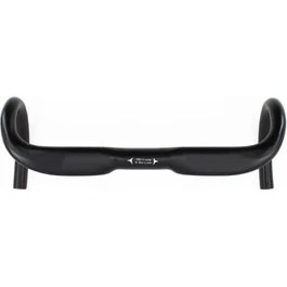 Resim Hsgl Bisiklet Alüminyum Yol Yarış Gidon Siyah Aero 31.8 Genişlik 420 mm GDN501 