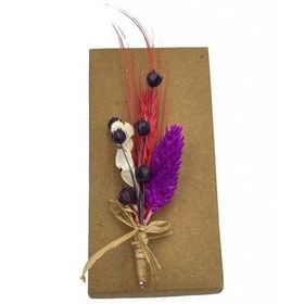 Resim Brianze Mor Çok Renkli Canlı Damat Çiçeği 