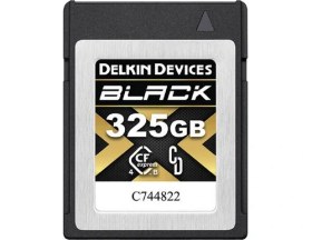 Resim Delkin Devices DELKIN BLACK CFEXPRESS TYPE B 4.0 MEMORY CARD 325GB 