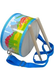 Resim Hype Store Midex Orf-TF-14BL Örf Aletleri Askılı Mavi Çocuk Davulu 