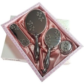 Resim Ceyyiz Saraylı Silver Lale Ayna Fırça Gelin Çeyiz Takımı 101 